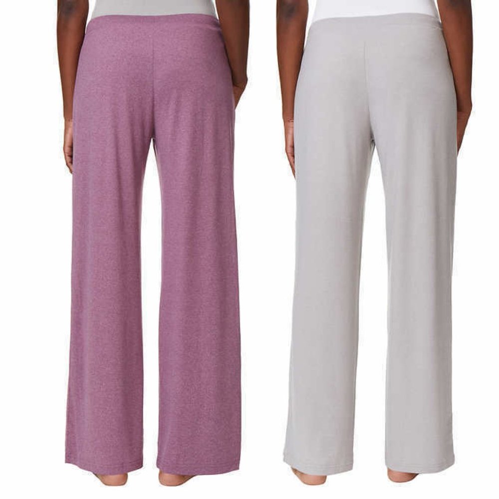 32 Degrees Ladies' Lounge/Sleep Pant Lightweight Elastic Waistband NWT Set of 2 - Picture 3 of 4